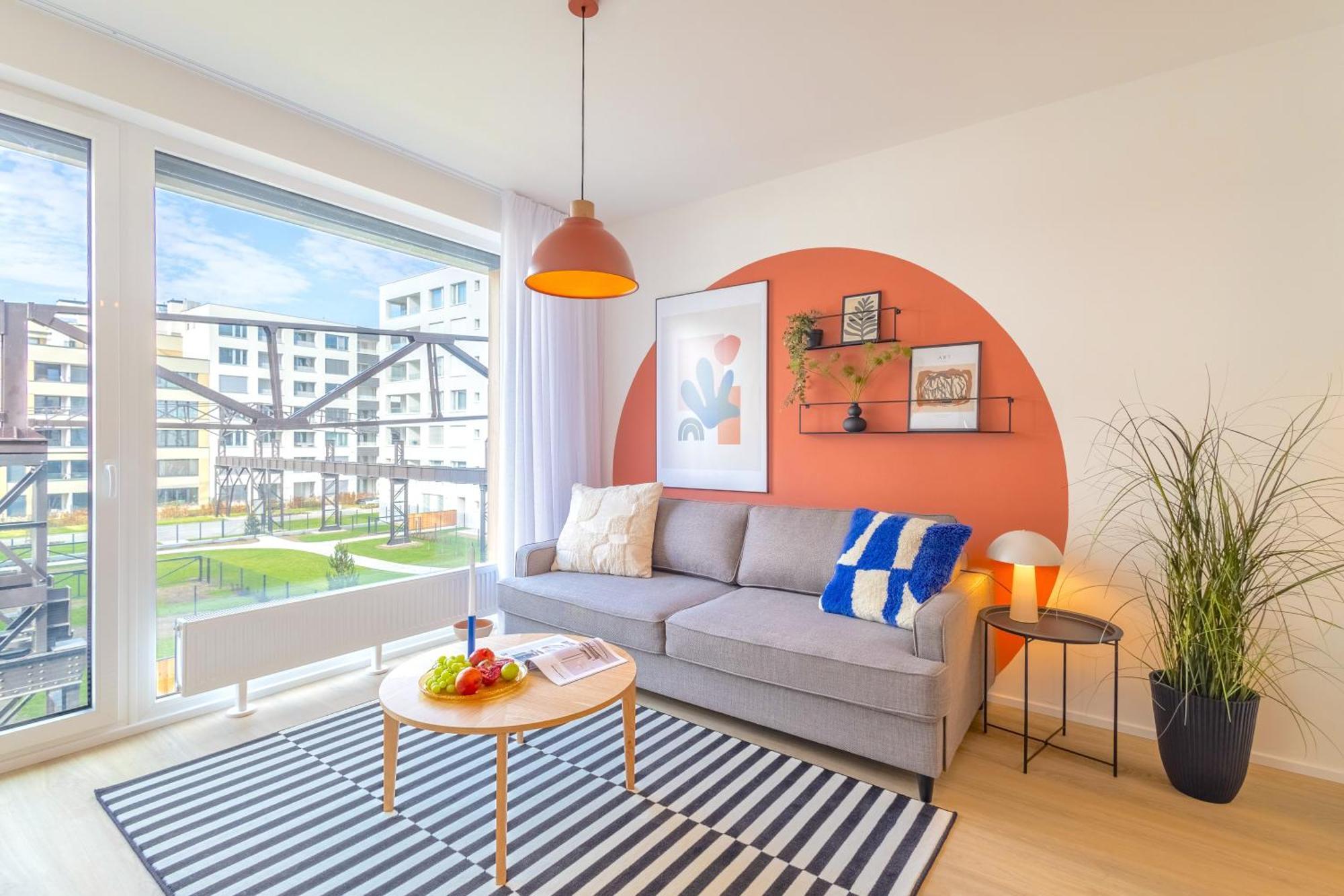 Design Apartment - Balcony, Free Parking, Yoga, 10 Mins To Center, By Gravity Praha Exteriér fotografie