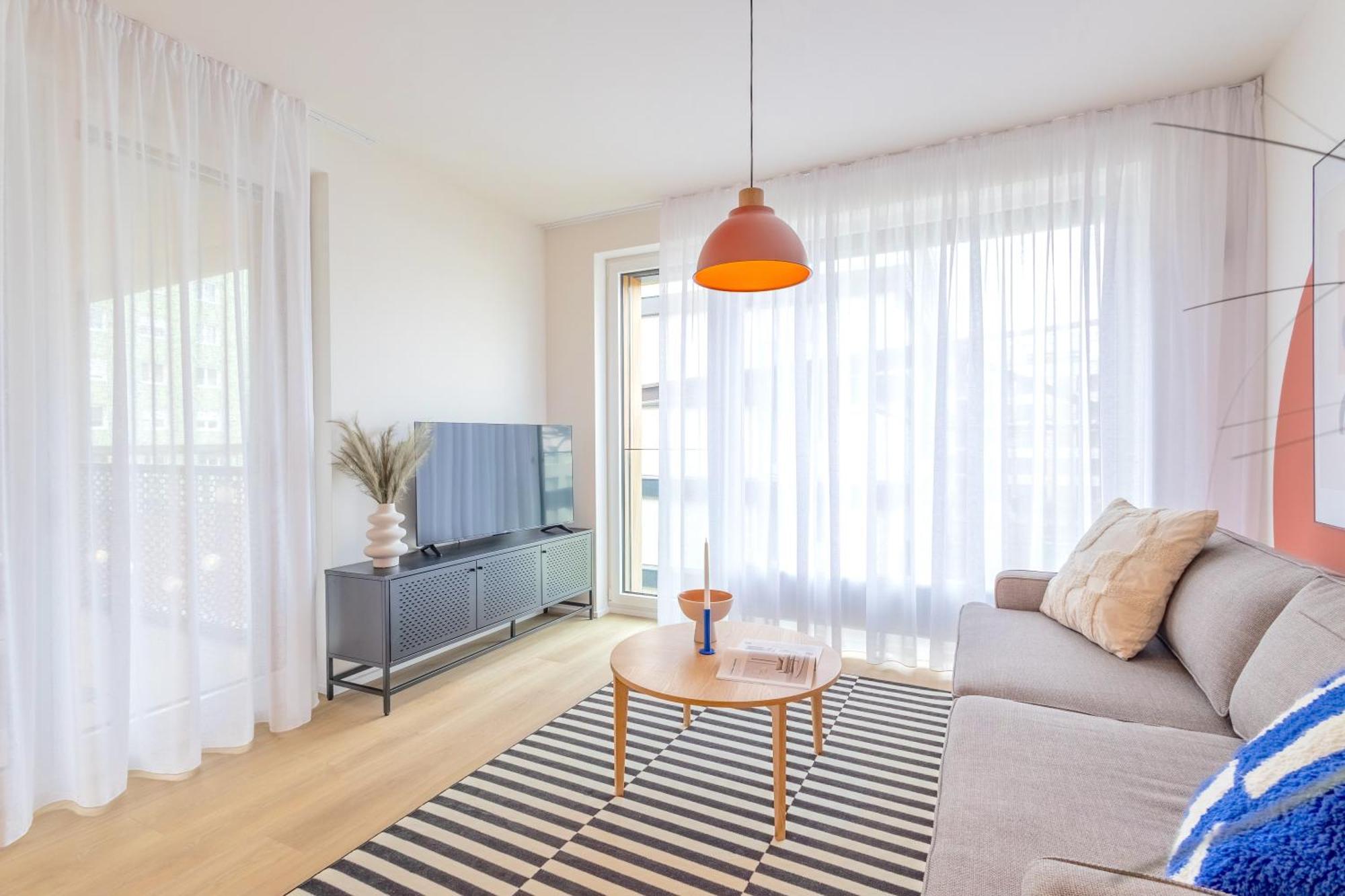 Design Apartment - Balcony, Free Parking, Yoga, 10 Mins To Center, By Gravity Praha Exteriér fotografie