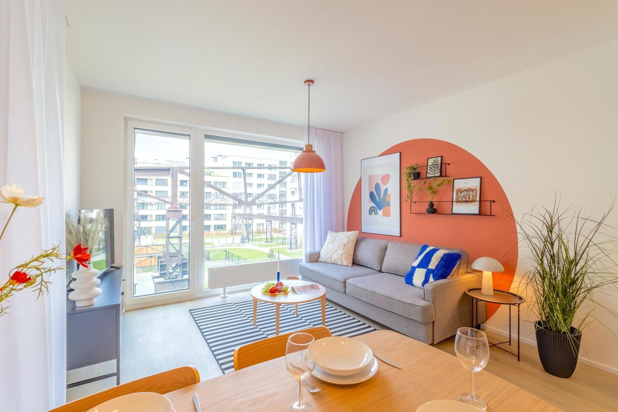 Design Apartment - Balcony, Free Parking, Yoga, 10 Mins To Center, By Gravity Praha Exteriér fotografie