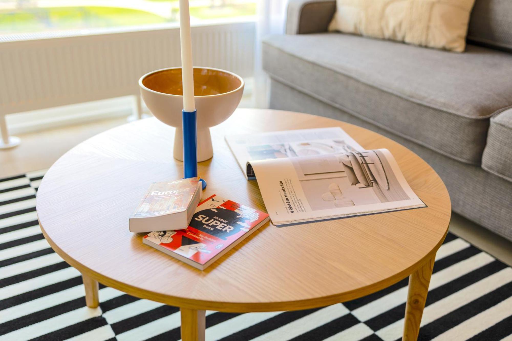Design Apartment - Balcony, Free Parking, Yoga, 10 Mins To Center, By Gravity Praha Exteriér fotografie